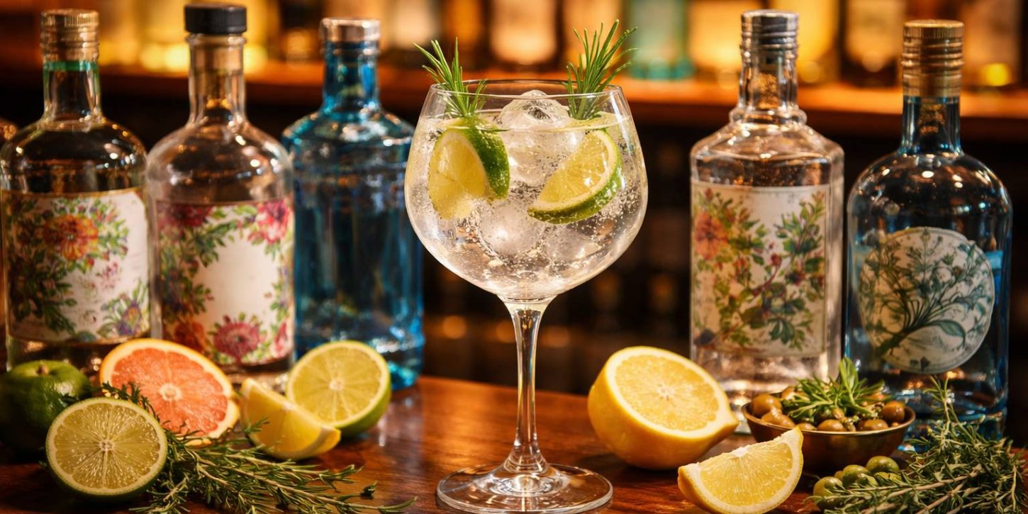 Las 10 mejores marcas de ginebra premium españolas para tu gin-tonic
