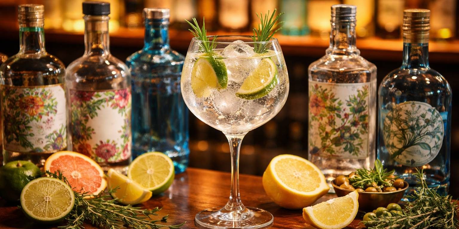 Las 10 mejores marcas de ginebra premium españolas para tu gin-tonic