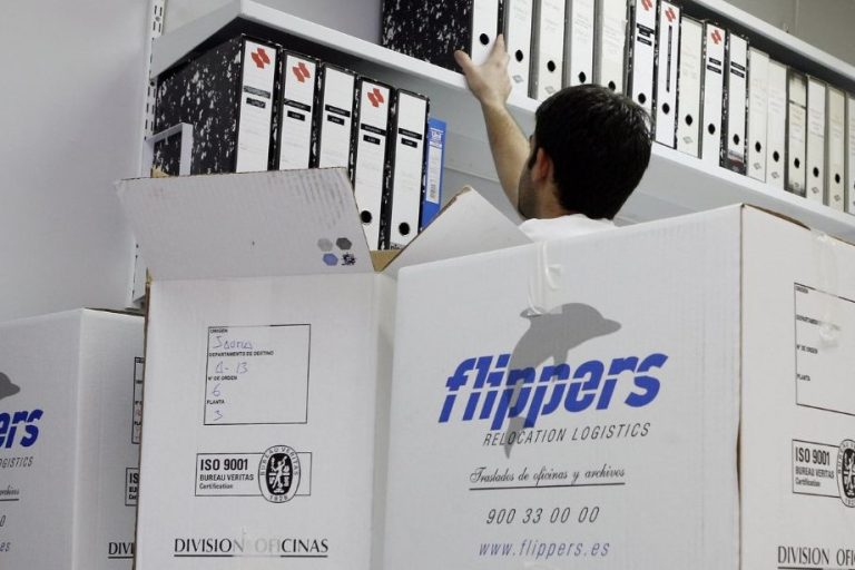 mudanza oficina Flippers